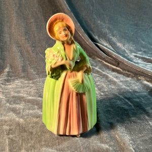 VTG Girl Figurine Vase